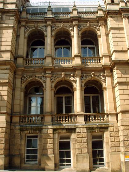 Detail of Town Hall Architecture